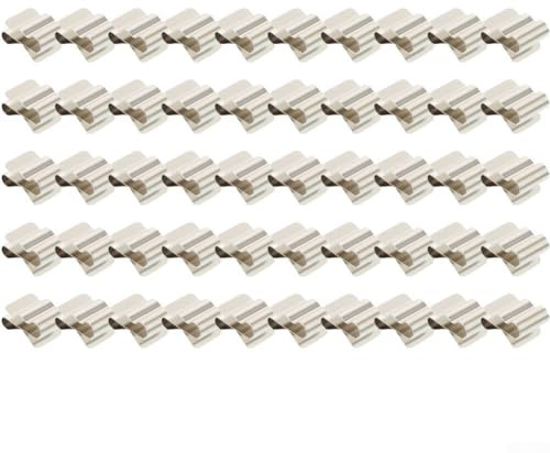Besttoolifes Lot de 20 clips de câble en acier inoxydable pour panneau solaire - Clips professionnels pour la gestion des câbles photovoltaïques