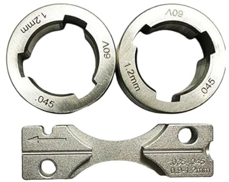 Rullo industriale dell'alimentazione del filo KP1696-035S Set di rulli di azionamento per le operazioni della saldatrice ad alta frequenza Set di rulli di azionamento