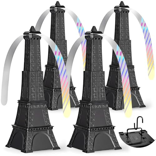 Ventilateur Anti-Mouches Moustiques Repoussent Les Ventilateurs N’utilisez Pas de Produits Chimiques Ventilateur Mouche Table et Les Insectes, Idéal Les Barbecues, Le Camping et la Cuisine (4 PCS)