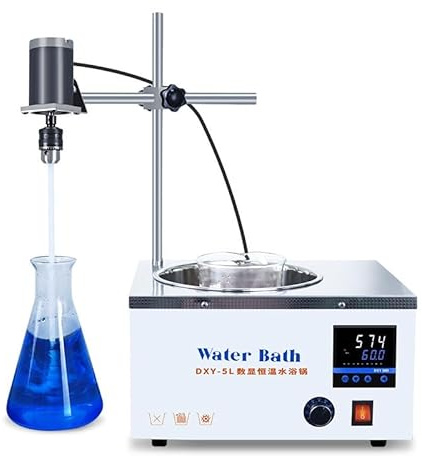 Vattenbad, Digital termostatisk elektrisk omrörande vattenbadgryta 2L/5L(5L)