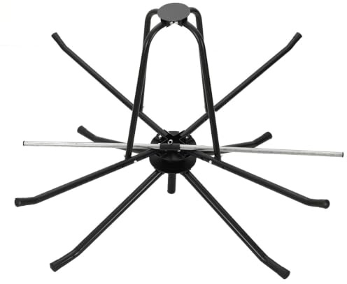 Cozyel Avvolgitubo Pieghevole in Acciaio al Carbonio, Portata 200 kg, Doppio Cuscinetto e Base Stabile, per Cantieri Idraulici e Installatori di Riscaldamento a Pavimento