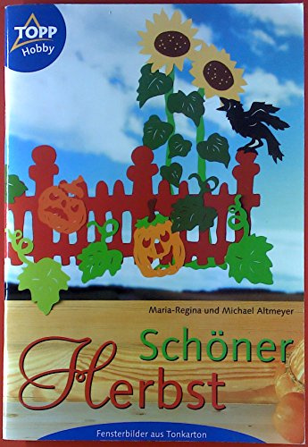 Schöner Herbst: Fensterbilder aus Tonkarton