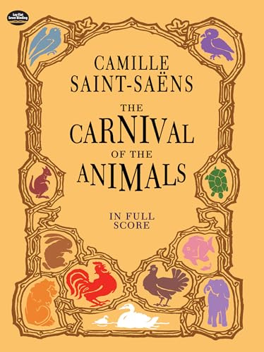 Carnaval des Animaux. Orchester. Partitur (Dover Orchestral Music Scores)