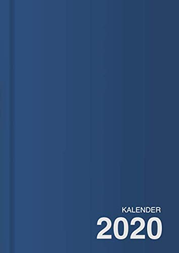 Kalender 2020 für Senioren, groß, DIN A4, Tageskalender und Terminplaner, 1 Tag - 1 Seite: Tagesplaner für das ganze Jahr, für Termine, Erinnerungen, usw., große Schrift und viel Platz