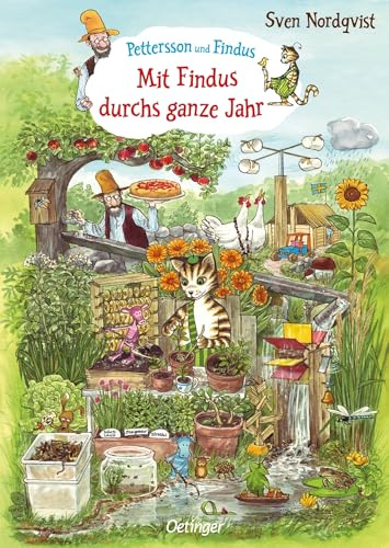Pettersson und Findus. Mit Findus durchs ganze Jahr: Beschäftigungs-Bilderbuch rund um das Thema Natur für Kinder ab 6 Jahren