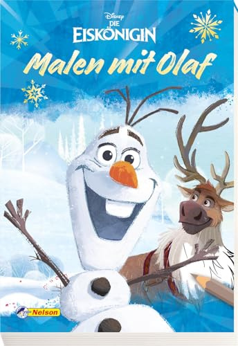 Disney Die Eiskönigin: Malen mit Olaf: Block mit lustigen Ausmalmotiven für Olaf-Fans | (ab 3 Jahren) (Disney Die Eiskönigin: Jetzt schon ein Klassiker!)