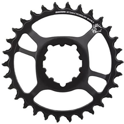 SRAM X-Sync 2 Eagle Steel Direct Mount Chainring 30T 6mm Offset