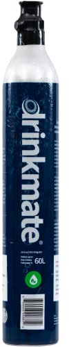 Drinkmate Threaded 60L CO2 Exchange Carbonation Cylinders, Compatible w/SodaStream (Screw-In), Aarke, Ninja Thirsti, 14.5 Oz, Cartridge Gas Canister Refill