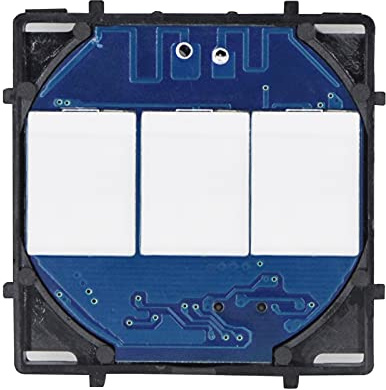 BSEED Smart Dimmer Lichtschalter EU Standard 1 Fach 1 Weg Unterputz Touch Lichtschalter mit LED-Anzeige für DIY-Produkt