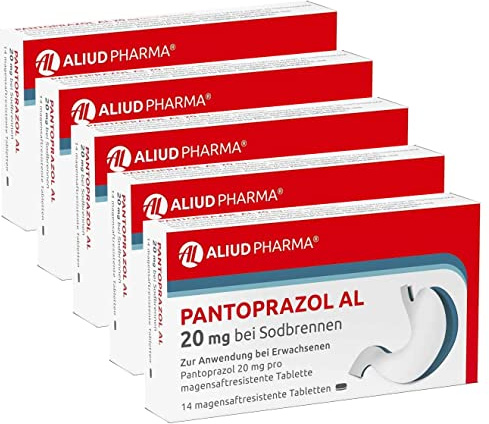 Pantoprazol AL 20mg gegen Sodbrennen inclusive einer Handcreme von vitenda