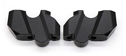 TATSEN Für Harley Für Sportster Motorradlenker Erhöhen Lenkererhöhung Code Riser Mount Clamp Adapter Bike Stem Riser Lenker Lenkererhöhungs-Set