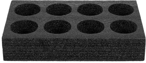 YARNOW Cup Holder Takeout Tray Pearl Cotton Beverage Carrier for 8 Drinks Portable Coffee Cup Carrier Tray for Office School Picnic Home Restaurant and Party Use