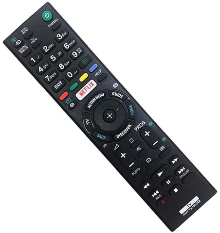 Remplacement RMT-TX100D Telecommande Universelle Sony pour Télécommande Sony Bravia LED LCD Smart TV RMT-TX101D RMT-TX102D RMT-TX102U RMT-TX200E