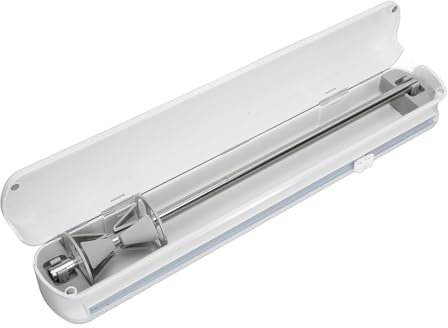 Plastic Wrap Dispenser,Reusable Cling Film Dispenser,Cling Wrap Dispenser for Kitchen Accessory (S)