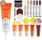 SEISSO 45ml Laminat Reparaturset, 22 Stück Möbel Reparaturset Holz Reparaturstift Set, Möbel Reparaturset Set für Kratzer, Risse, Flecken, Löcher, Schrank, Treppe usw