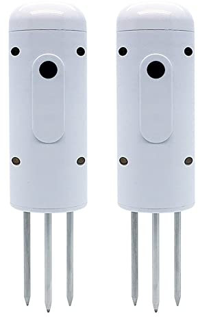 MOLERRI 2 Pcs TUYA ZIGBEE Plante Moniteur Sol TempéRature MèTre Humidité Capteur D'Humidité Jardin Automatisation Irrigation DéTecteur