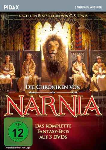 Die Chroniken von Narnia - Komplettbox / Das komplette und preisgekrönte Fantasy-Epos nach den Bestsellern von C. S. Lewis (Pidax Serien-Klassiker) [3 DVDs]