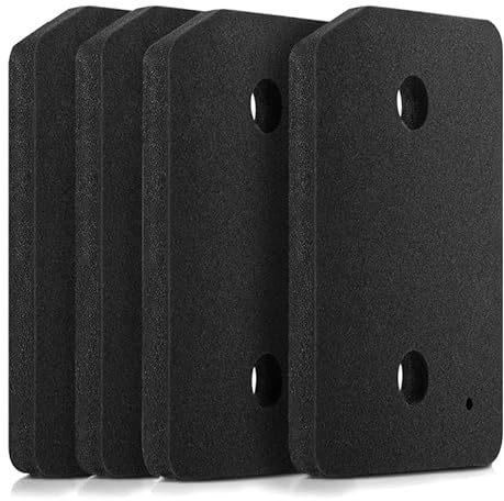 2 Pack 9164761 Sponge Filter Dryer Filter, Filter for Miele, Dryer Heat Pump Dryer, 207 x 157 x 30mm, Foam Filter Sponge Filter Replacement