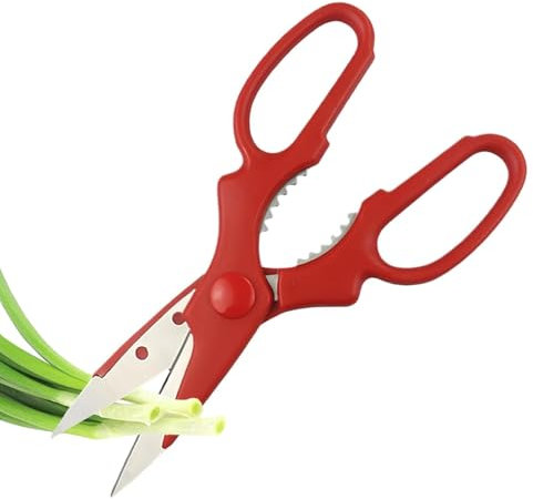 Tijeras de Cocina Profesionales - Tijeras para Aves y Pescado con Cuchillas Afiladas, Perfectas para un Corte Preciso y Eficiente | Diseño ergonómico y aplicaciones sencillas
