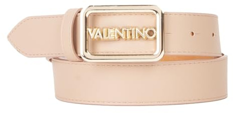 Valentino Damen Around Gürtel, Beige/Gold, Medium