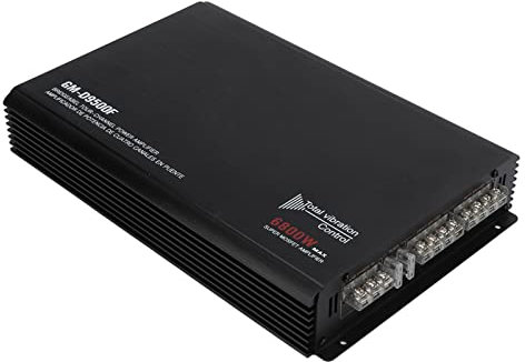 Greensen Amplificateur Audio Automobile, 6800W 4 Canaux High Power Bridagable 2/4 Ohms avec une Protection Multiple pour les Systèmes de Haut-parleurs Universels de Voiture