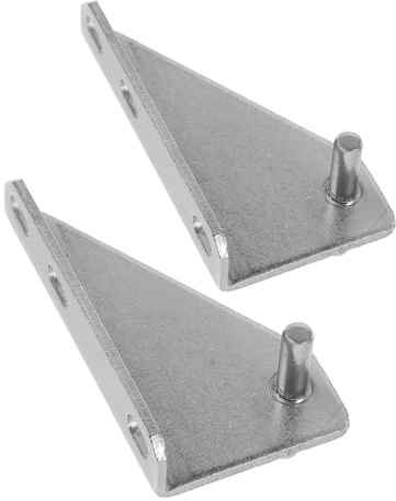 Homoyoyo 2pièces Charnières pour Porte de Réfrigérateur Robustes Accessoires de Remplacement pour Porte de Réfrigérateur