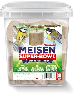 Meisen Super-Bowl (mit Insekten)