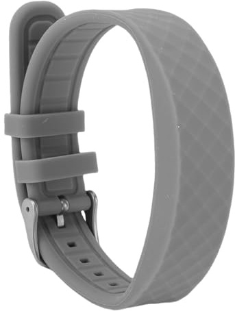 Dilwe Smart-Armband, Smart-Armband, Fitness-Tracker mit Schrittzähler, Kalorien-Entfernungsmonitor, Schlaf-Tracking, Stoppuhr, Alarm, USB, Wiederaufladbar, für Männer und Frauen (Gray)