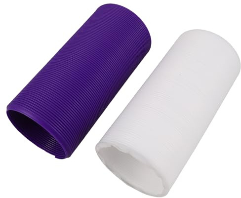Gadpiparty 2 Pezzi Tunnel Estensibile in Plastica per Criceti e Piccoli Animali, 2 Pezzi Design a Fisarmonica, Gioco Interattivo per Gabbie e Nascondiglio per Conigli, Furetti e Gerbilli
