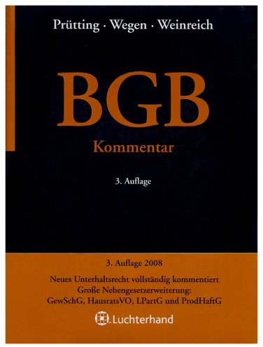 BGB. Kommentar
