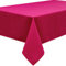 HomeDirect Qualitäts Tischdecke Textil Eckig 150 x 250 cm, Farbe wählbar Rosa Fuchsia
