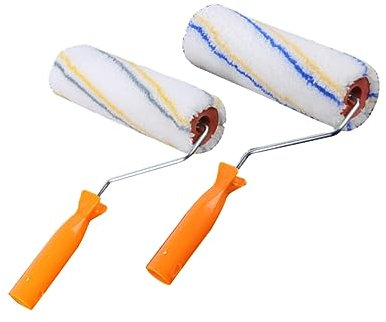 HEMOTON 2pcs Wall Paint Brush DIY Tools Cleaner Nylon Paint Brush Professional Wall Brush Paint for Walls BBQ Kits Foam Paint Brush Paint Pallets Grill Kit Paint Roller Wallpaper