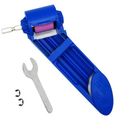 Aiguiseur de foret, outil de ponceuse portable à tige hexagonale, outil d'affûtage polyvalent, réglable pour une plage de largeur de 2 à 12 mm, équipement d'affûtage de précision