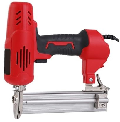 Pistolet de tir pneumatique sans huile, pistolet à ongles électrique et agrafeuse F30 2600 W, pistolet à ongles pour meubles, outils électriques pour menuiserie et construction(F30)
