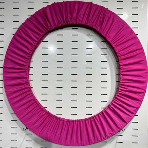 MDYTPT Copertura per anelli da ginnastica artistica, protezione per cerchi da ginnastica, senza cerchio, per ginnastica artistica (rosso rosa)
