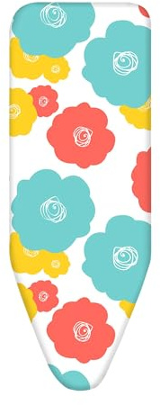 Levitantes Housse pour plancha 140 x 55 cm, Motif Floral, Protection Contre Les brûlures, pour Garder Le Fer Propre et Prolonger sa durée de Vie.