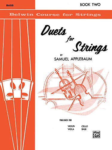 Duets for Strings, Bk 2: Bass (Belwin Course for Strings, 2, Band 2)