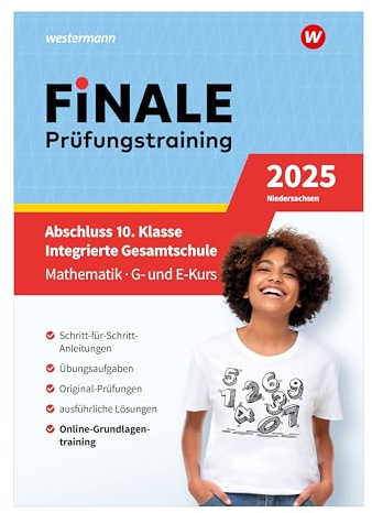 FiNALE Prüfungstraining Abschluss Integrierte Gesamtschule Niedersachsen: Mathematik 2025 Arbeitsbuch mit Lösungsheft