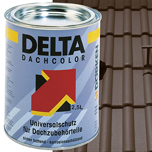 Delta Dachcolor Dachfarbe Schiefergrau 2,5 Liter