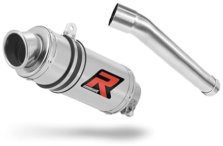 DOMINATOR Terminale di Scarico Marmitta Silenziatore GP1 compatibile con Tenere 700 2019-2021