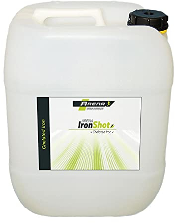 ARENA Flüssigdünger Wetting Agent mit Eisen 5L I zur Bekämpfung von Trockenstellen I für ein kräftiges Grün im Rasen I IronShot