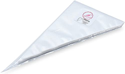 Keenpioneer Einweg Spritzbeutel, Einwegspritzbeutel 100 Stück 35,56cm 14inch Disposable Piping Bags zum Dekorieren von Backen Torten Keksen Kuchen