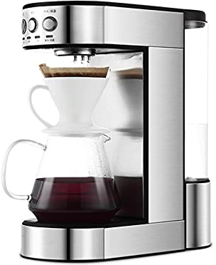 TONONE Maker, macchina da caffè automatica per macinare e preparare con macinacaffè incorporato, modalità timer programmabile e piastra di mantenimento in caldo, serbatoio dell'acqua di grande