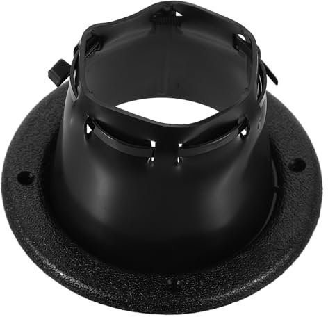 Yardwe Passe-Fils Étanche en Silicone Plastique Noir pour Bateau et Yacht