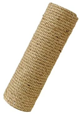 GRIRIW Cat Scratching Post Replacement Pole Protecting Home Furniture with Rope Wooden Smooth Finish Sturdy Wood Material for Cat Tree for DIY