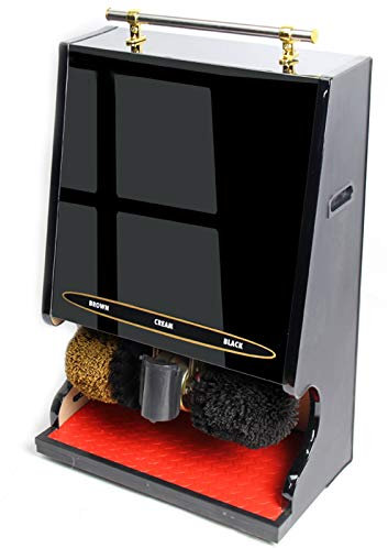 limpiabotas eléctrico, Pulidor automático de zapatos por inducción, kit de cepillo de limpieza, máquina pulidora automática de zapatos adecuada, for el club del centro de ventas del vestíbulo de entra