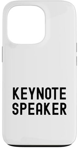 Keynote Speaker | Conference Speaker | Faculty Keynote Case for iPhone 13 Pro