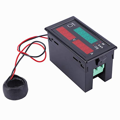 Haofy DL69-2047 5-i-1 Multifunktionsenergimätare Effektmätare för spännings- och Strömmätning för Elektriker och Gör-det-själv (80~300V ~100A)