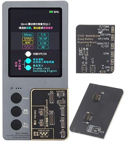 Haofy Phone Screen Repair Tool Battery Tester for IOS 11 Pro Max, Easy-to-Use Color Fixing Kit for Phone Battery and Headphone, Compact and Portable Kit for Repair Professionals