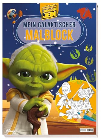 Star Wars: Die Abenteuer der jungen Jedi - Mein galaktischer Malblock: Malblock